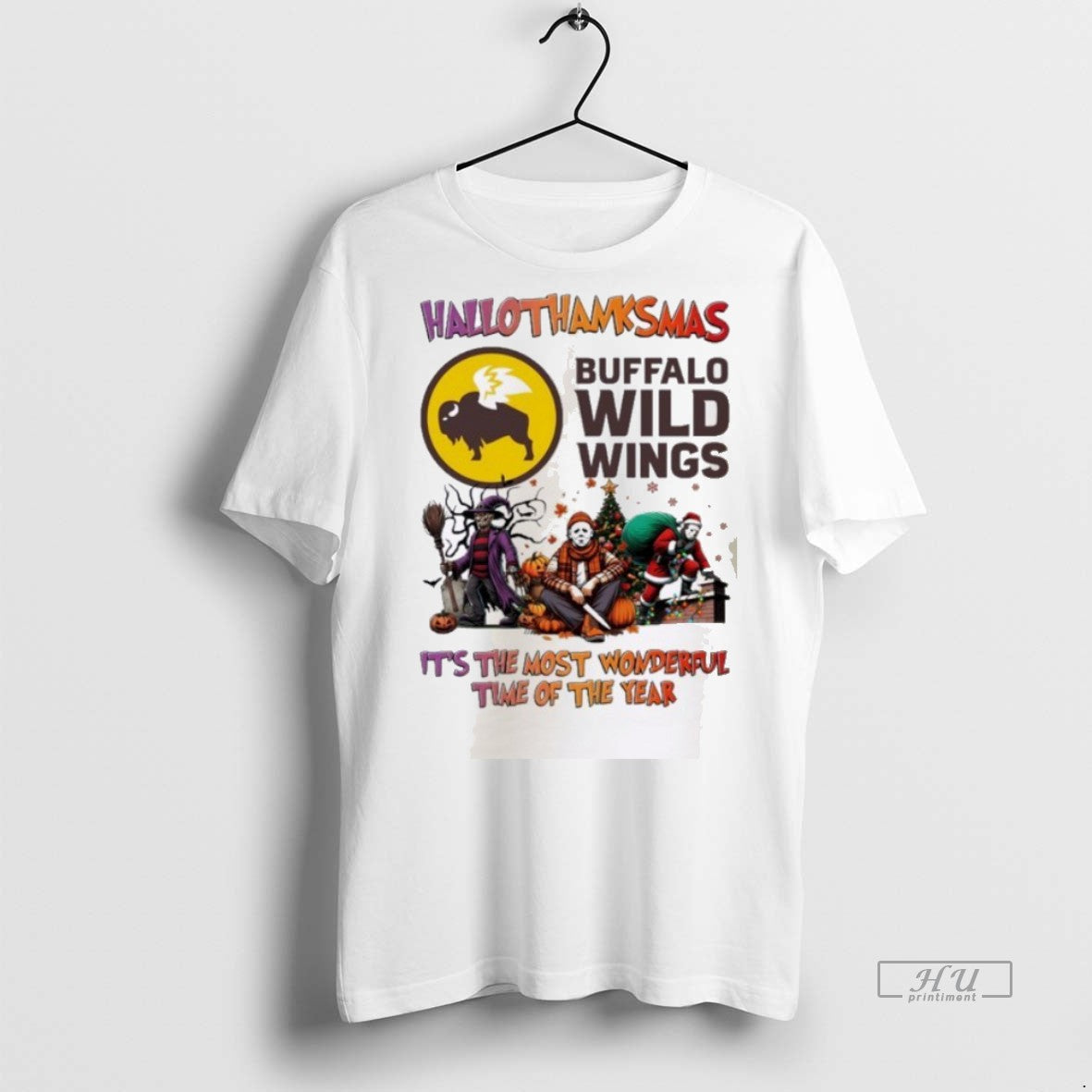 Officials Horror Character X Buffalo Wild Wings Hallothanksmas Its