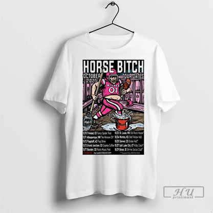Officials Horse Bitch Tour Oct 2025 T Shirts Hoodie Designer Look