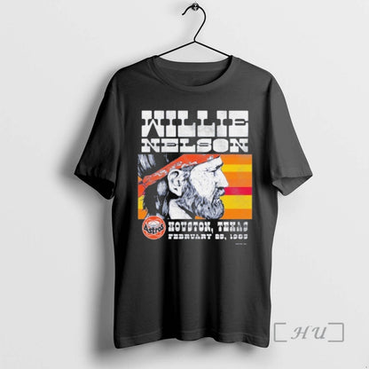 Officials Houston Astros X Willie Nelson TShirt Unique Gift