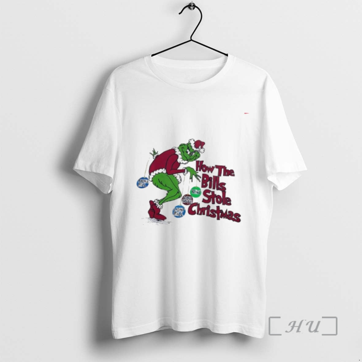 Officials How Bills Stole Grinch TShirt Unique Merch