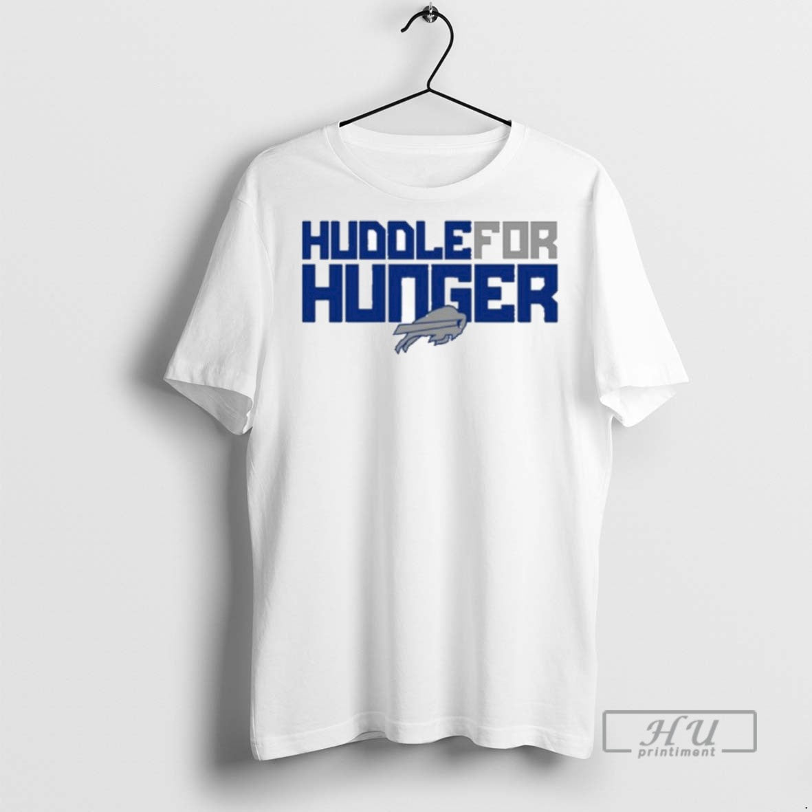 Officials Huddle Hunger Bills T Shirts Long Sleeve Retro Design