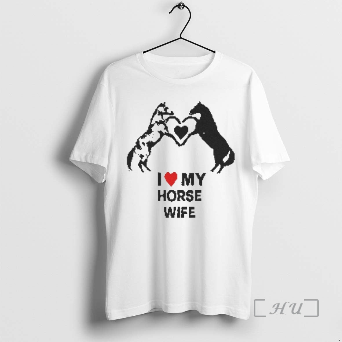 Officials I Love My Horse Wife Heart Tank Top Trendy Merch