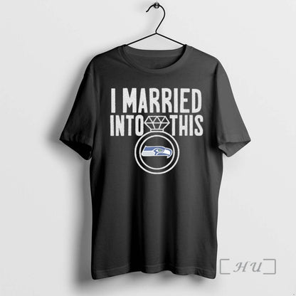 I Married Into This Seahawks Long Sleeve Stylish Style