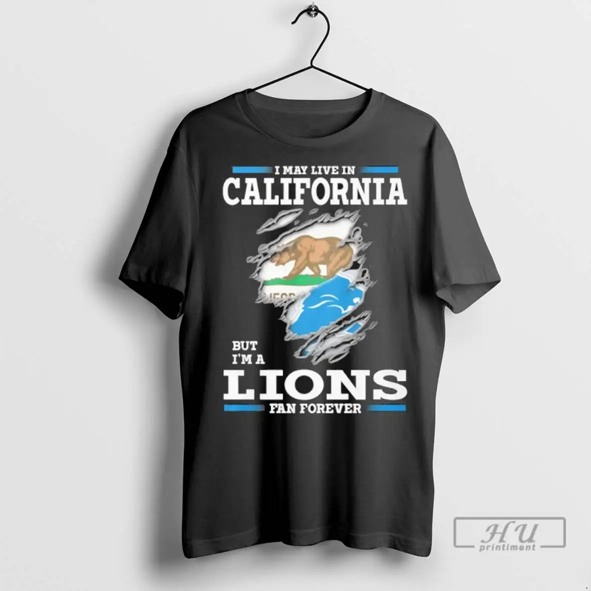 Officials I May Live California But Im Detroit Lions Forever Long