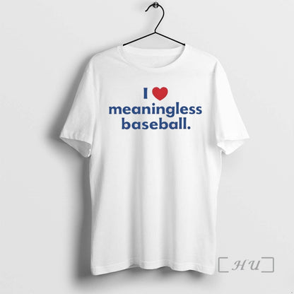 Officials I Love Meaningless Baseball Long Sleeve Premium Art