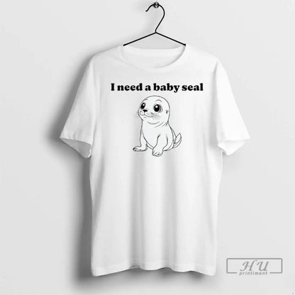 Officials I Need Seal T Shirts Long Sleeve Elegant Design