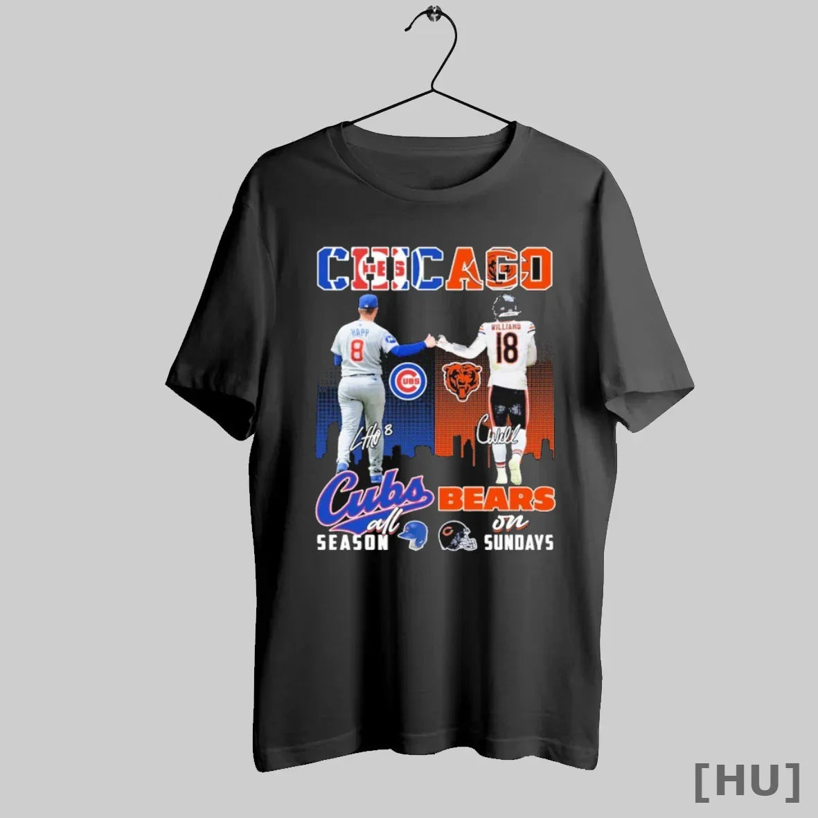 Officials Ian Happ X Caleb Williams Chicago Cubs All Season Chicago