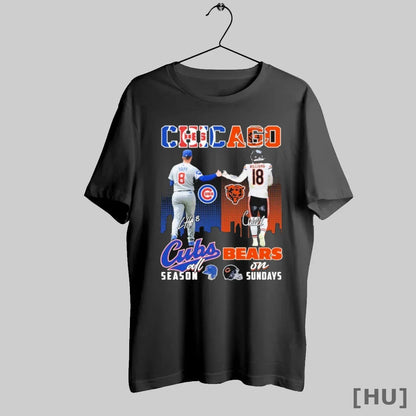 Officials Ian Happ X Caleb Williams Chicago Cubs All Season Chicago