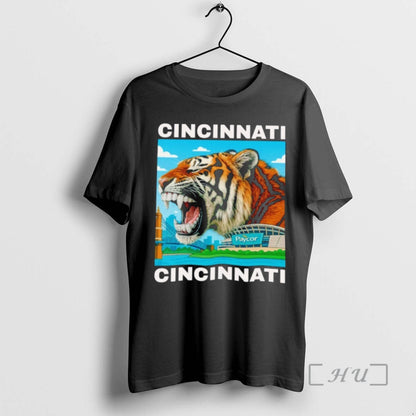 Officials Iced Out Grillz Cincinnati Tiger TShirt Exclusive Gift