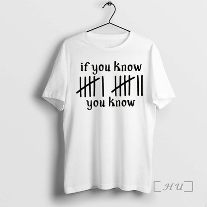 Officials If You Know And You Know Long Sleeve Retro Style