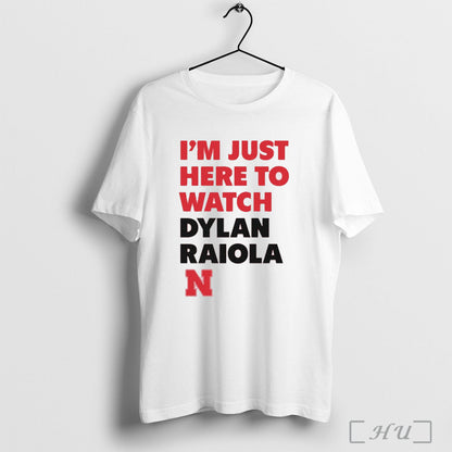Officials Im Just Here To Watch Dylan Raiola Game Day Nebraska