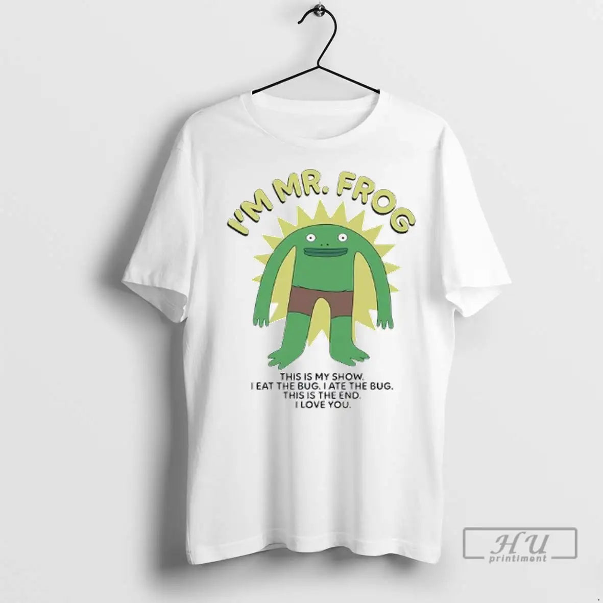 Officials Im Mr Frog This Is My Show I Eat Bug I Ate Hoodie Trendy