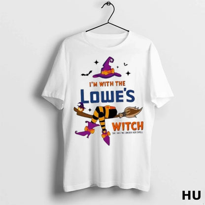 Officials Im Lowes Witch She Has Me Under Her Spell Halloween Hoodie