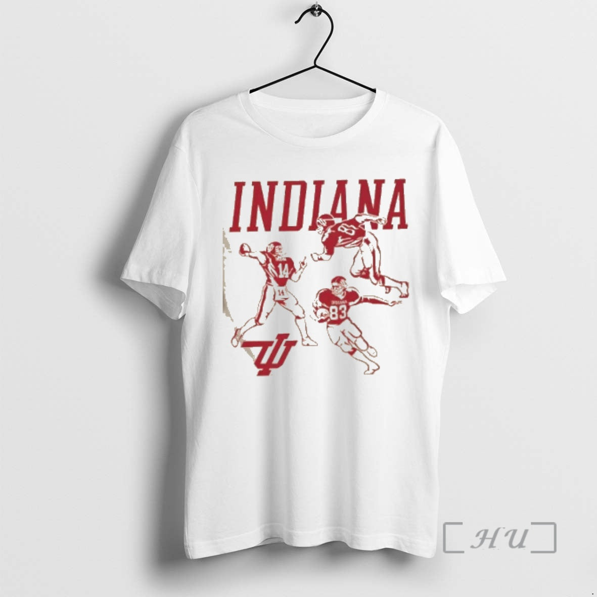 Officials Indiana Football 1983 Flying Iu Tank Top Modern Look
