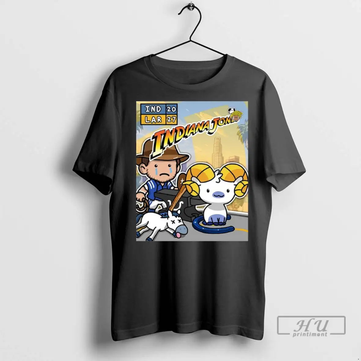Officials Indiana Jones Los Angeles Rams Take Out 27 20 Indianapolis
