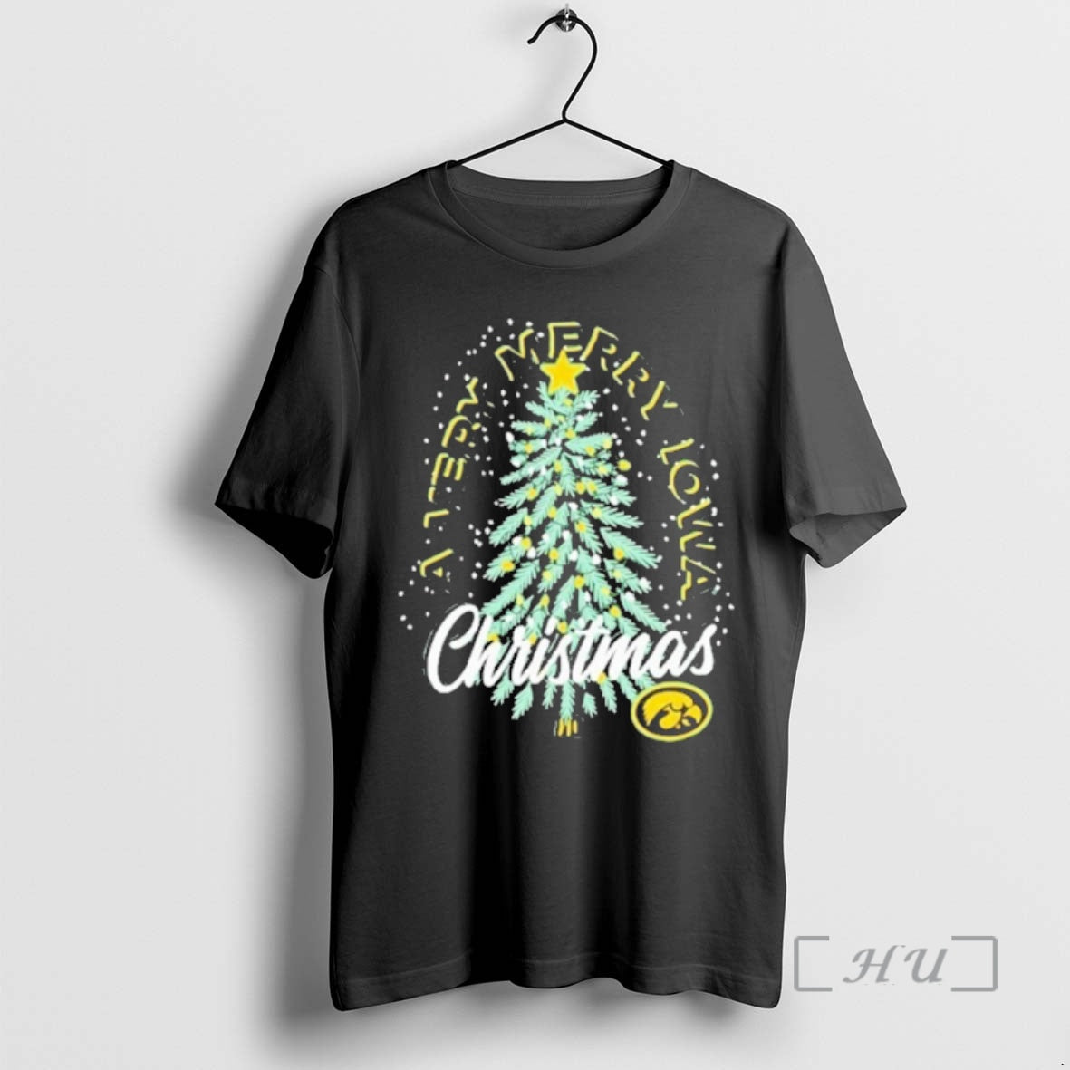 Officials Iowa Hawkeyes Tree Holiday Long Sleeve Authentic Outfit