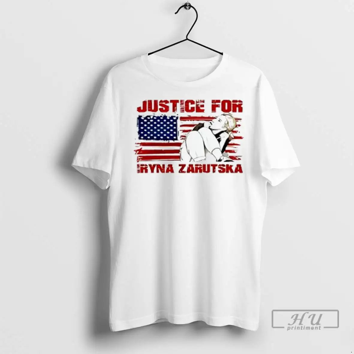 Officials Iryna Zarutska Justice Her Usa Flag T Shirts Hoodie