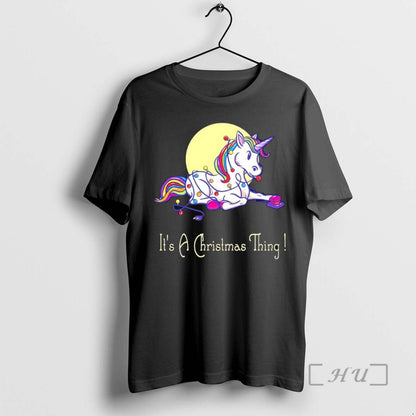 Officials Its Thing Unicorn Lights Holiday Sweatshirt Elegant Merch