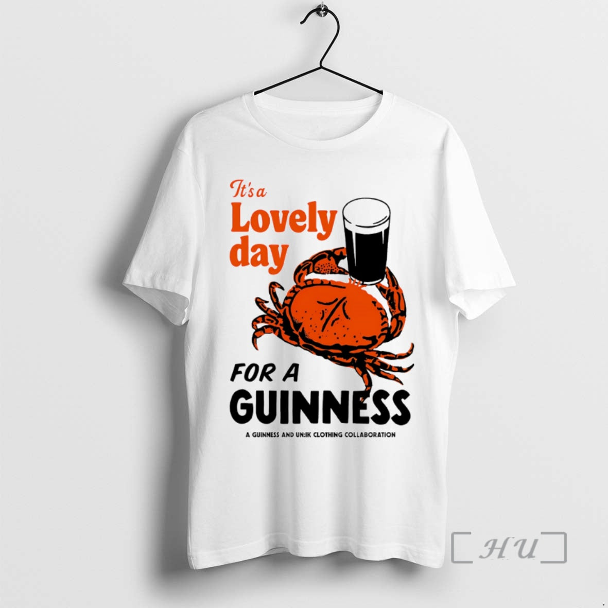 Officials Its Lovely Day Guinness Guinness Crab Tee Authentic Fashion