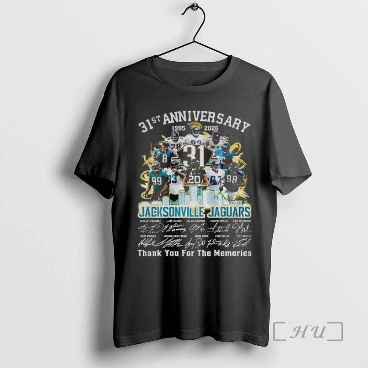 Officials Jacksonville Jaguars 31St Anniversary 1995 2026 Thank You