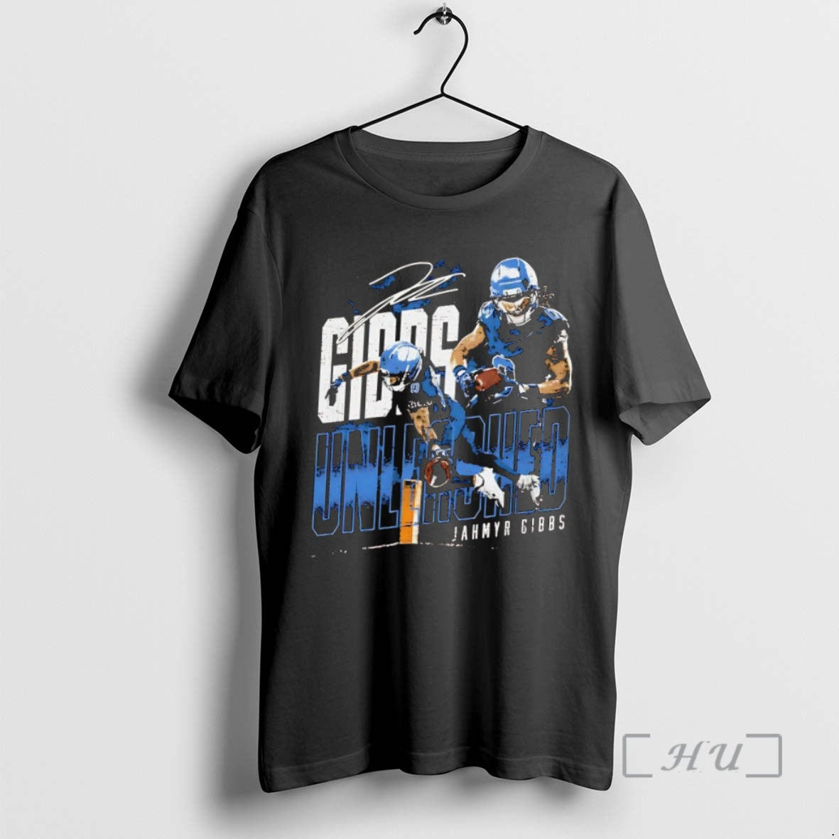 Officials Jahmyr Gibbs Unleashed Detroit Lions Hoodie Modern