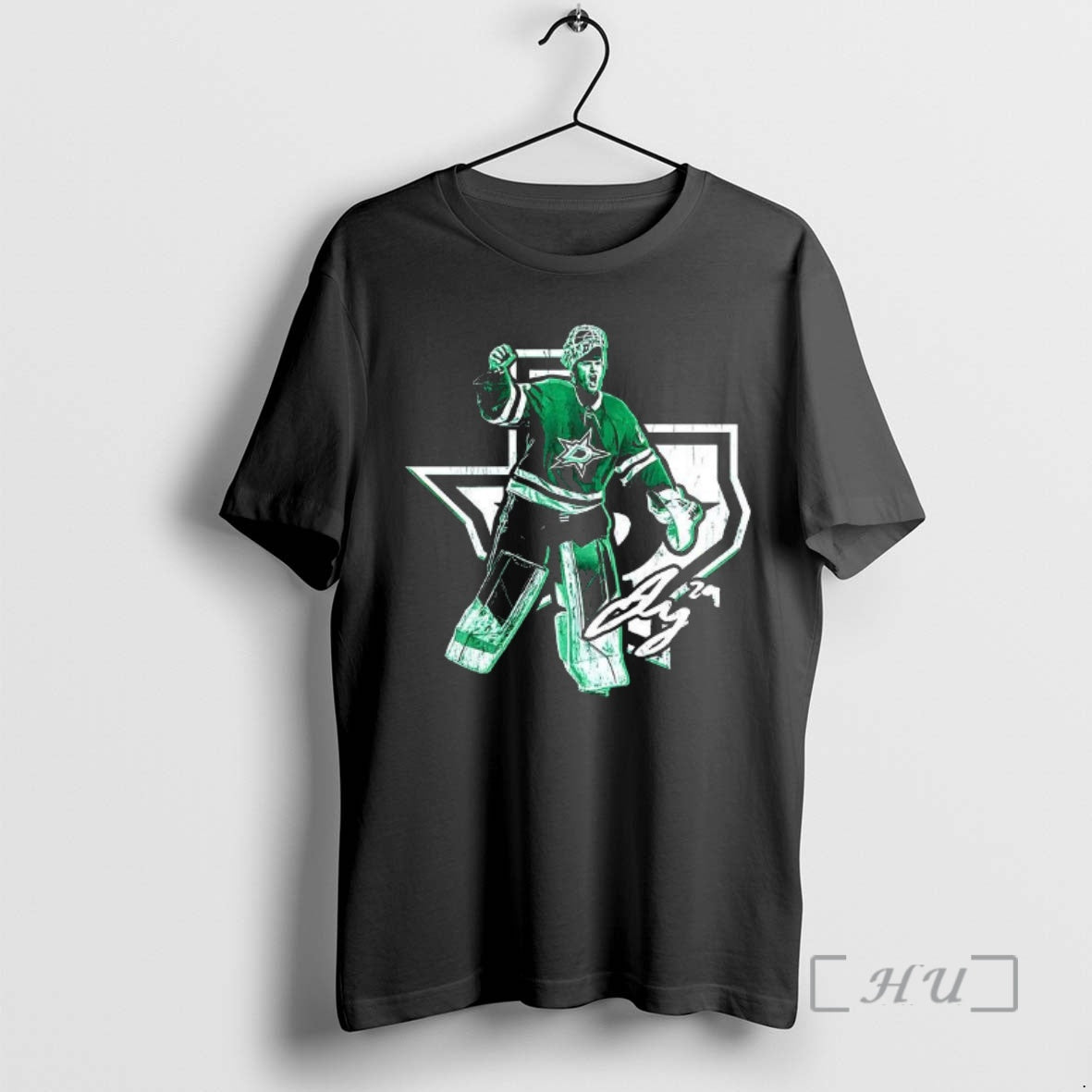 Officials Jake Oettinger Dallas Stars Nhl Texas TShirt Classic Apparel