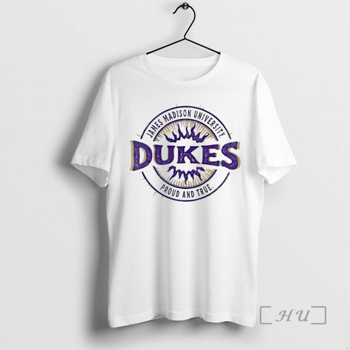Officials James Madison University Dukes Proud And True Logo Long