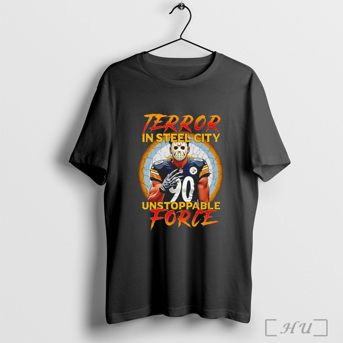 Officials Jason Voorhees X T J Watt Pittsburgh Steelers Terror Steel