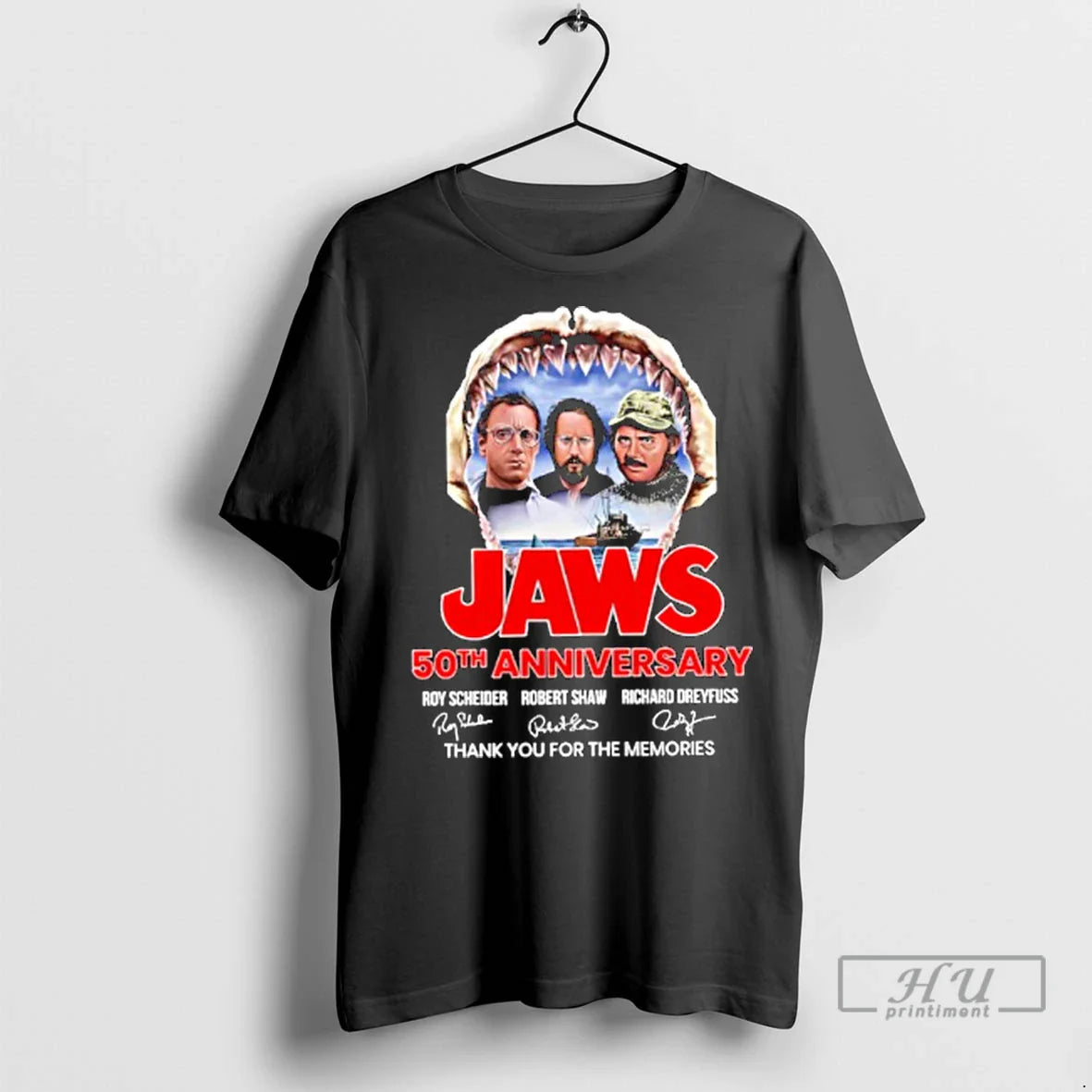 Officials Jaws 50Th Anniversary Roy Scheider Robert Shaw Richard