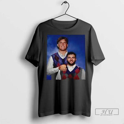 Officials Jaxson Dart And Cam Skattebo New York Giants Step Brothers