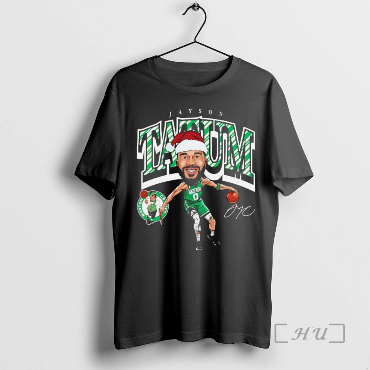 Officials Jayson Tatum Santa Cartoon Boston Celtics Sweatshirt Unique