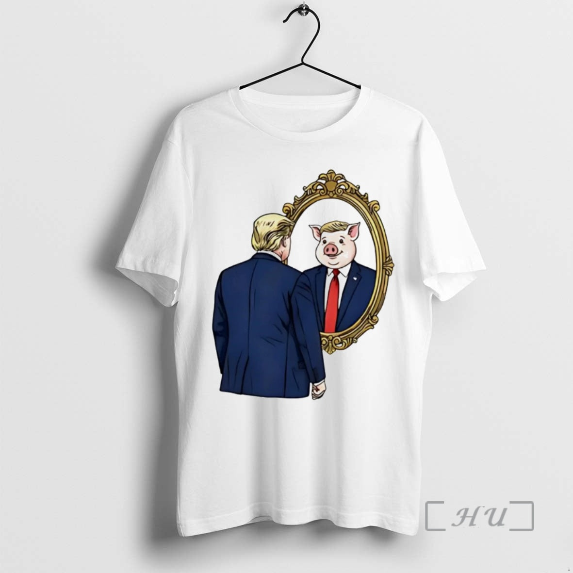 Officials Jb Pritzker Wearing Quiet Piggy Trump Tank Top Retro Merch