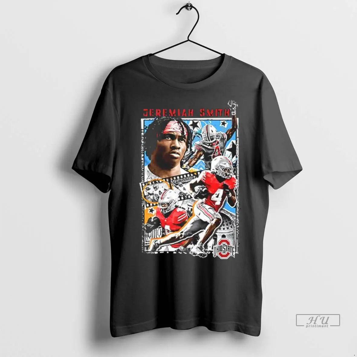 Officials Jeremiah Smith Collage Ohio State Buckeyes T Shirts Long