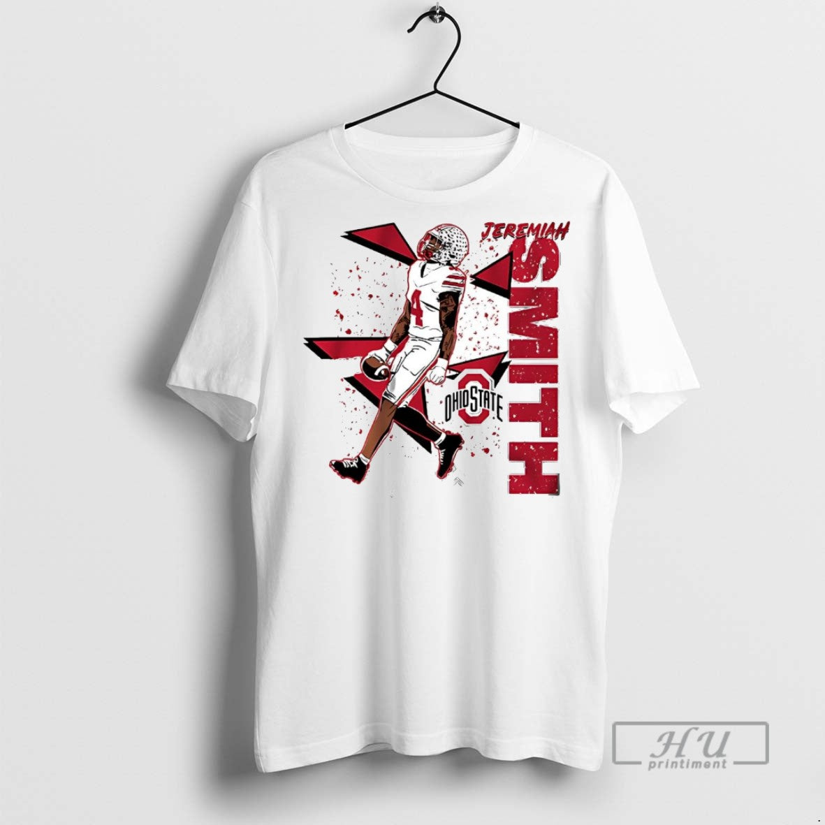 Officials Jeremiah Smith Shout 90S Ohio State Football T Shirts