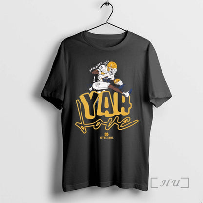 Officials Jeremiyah Love Notre Dame Football Ncaa Long Sleeve Trendy