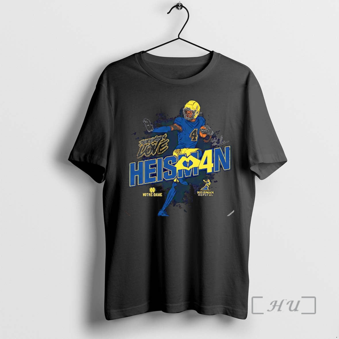 Officials Jeremiyah Love Notre Dame Football Ncaa Heisman Stance Tank