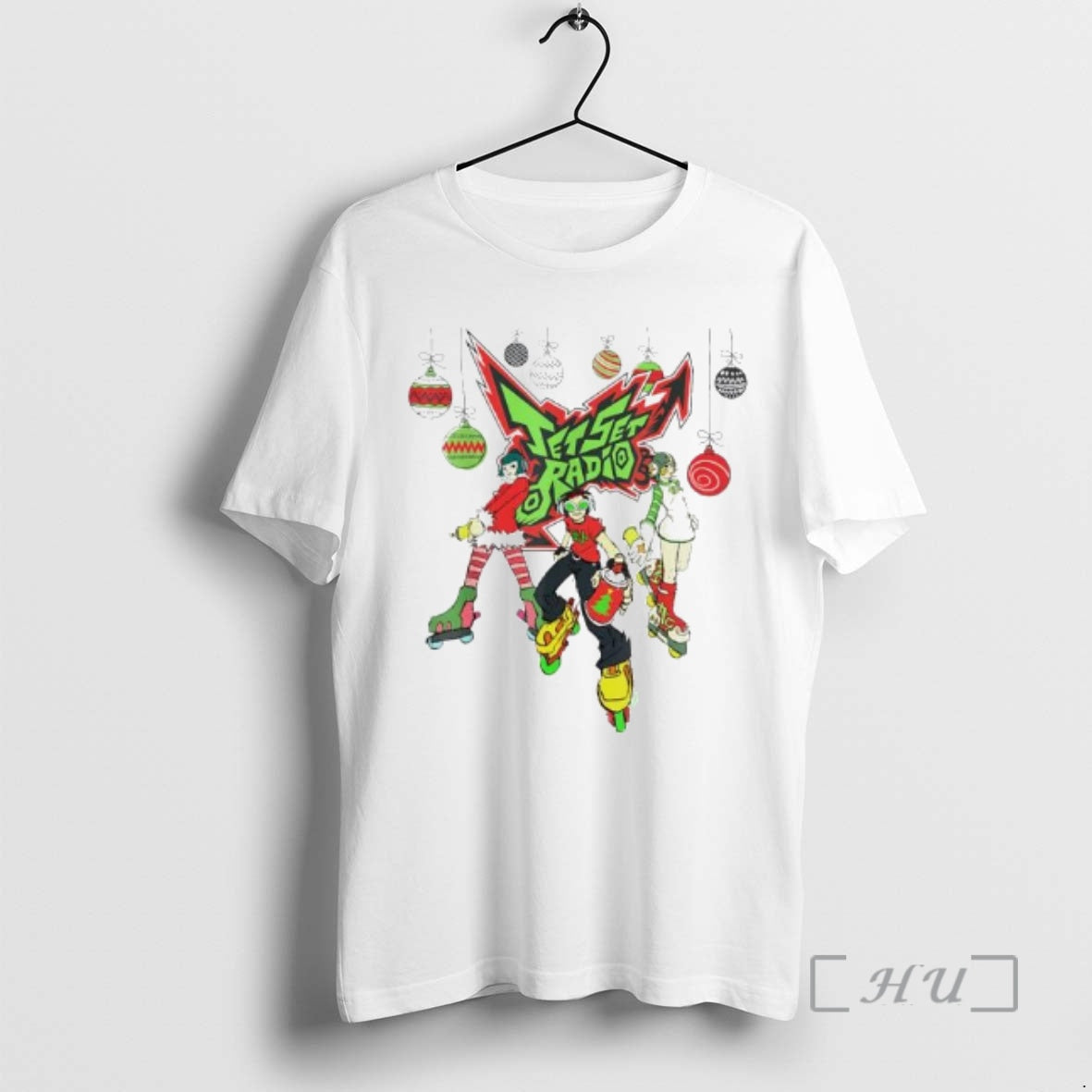 Officials Jet Set Radio Holiday Group Ornaments TShirt Designer Art