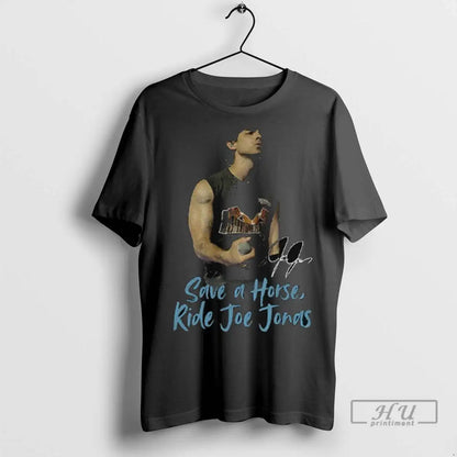 Officials Joe Jonas Brothers Save Horse Ride Joe Jonas Signature T