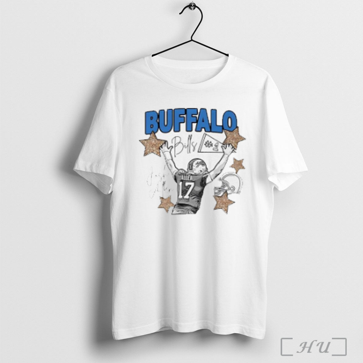Officials Josh Allen Buffalo Bills Football Game Day Number 1 Flag