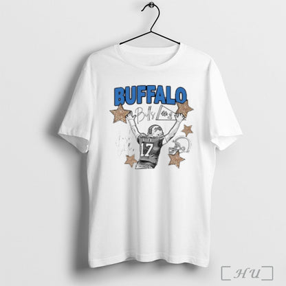 Officials Josh Allen Buffalo Bills Football Game Day Number 1 Flag