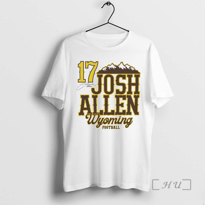Officials Josh Allen Wyoming Buffalo Bills Football Siganture