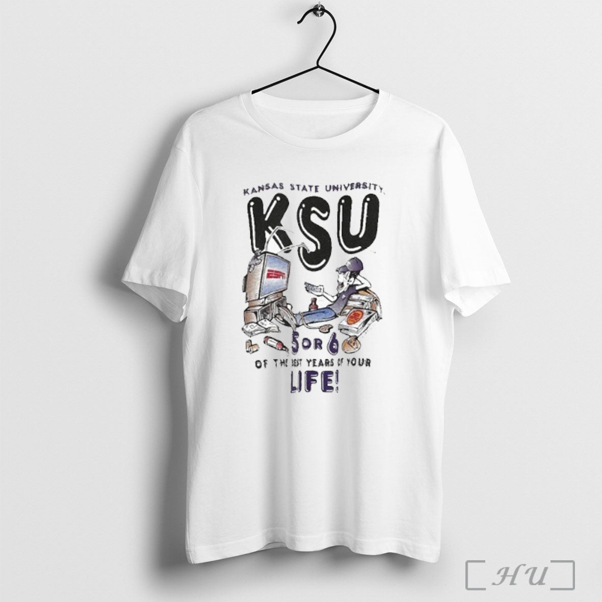 Officials K State Wildcats 5 Or 6 Best Years Your Life Tee Designer