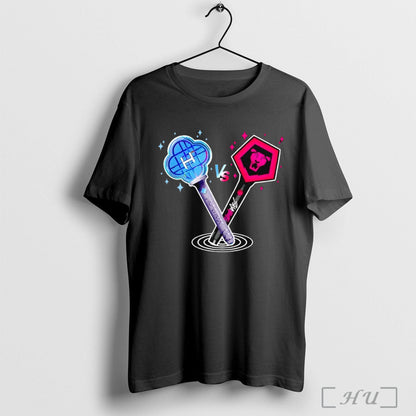 Officials Kpop Demon Hunters Huntr X And Saja Light Sticks Glow Dark