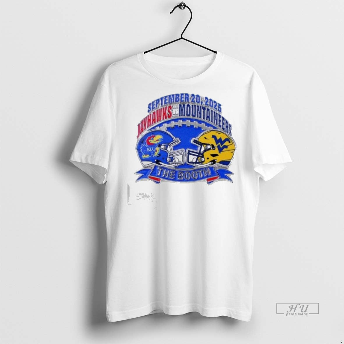 Officials Kansas Jayhawks Souvenir 2025 Vs West Virginia Game Day
