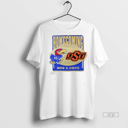 Officials Kansas Jayhawks Vs Oklahoma State Game Day Home Coming Nov