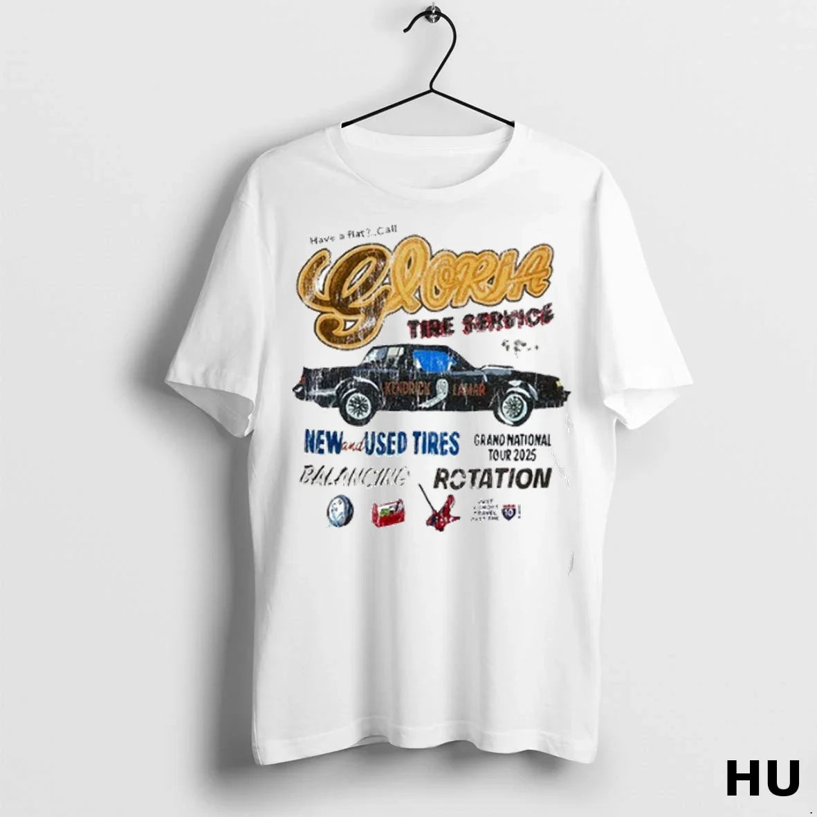 Officials Kendrick Lamar Grand National Tour 2025 Gloria Tire Service