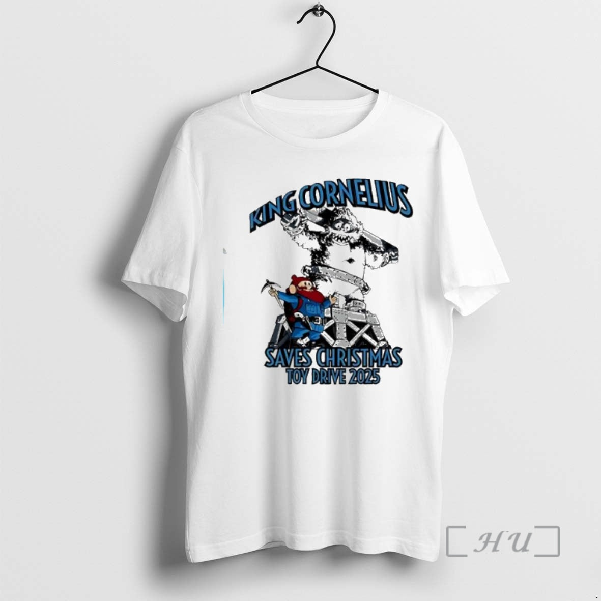 Officials King Cornelius Saves Toy Drive 2025 Tee Modern Collection