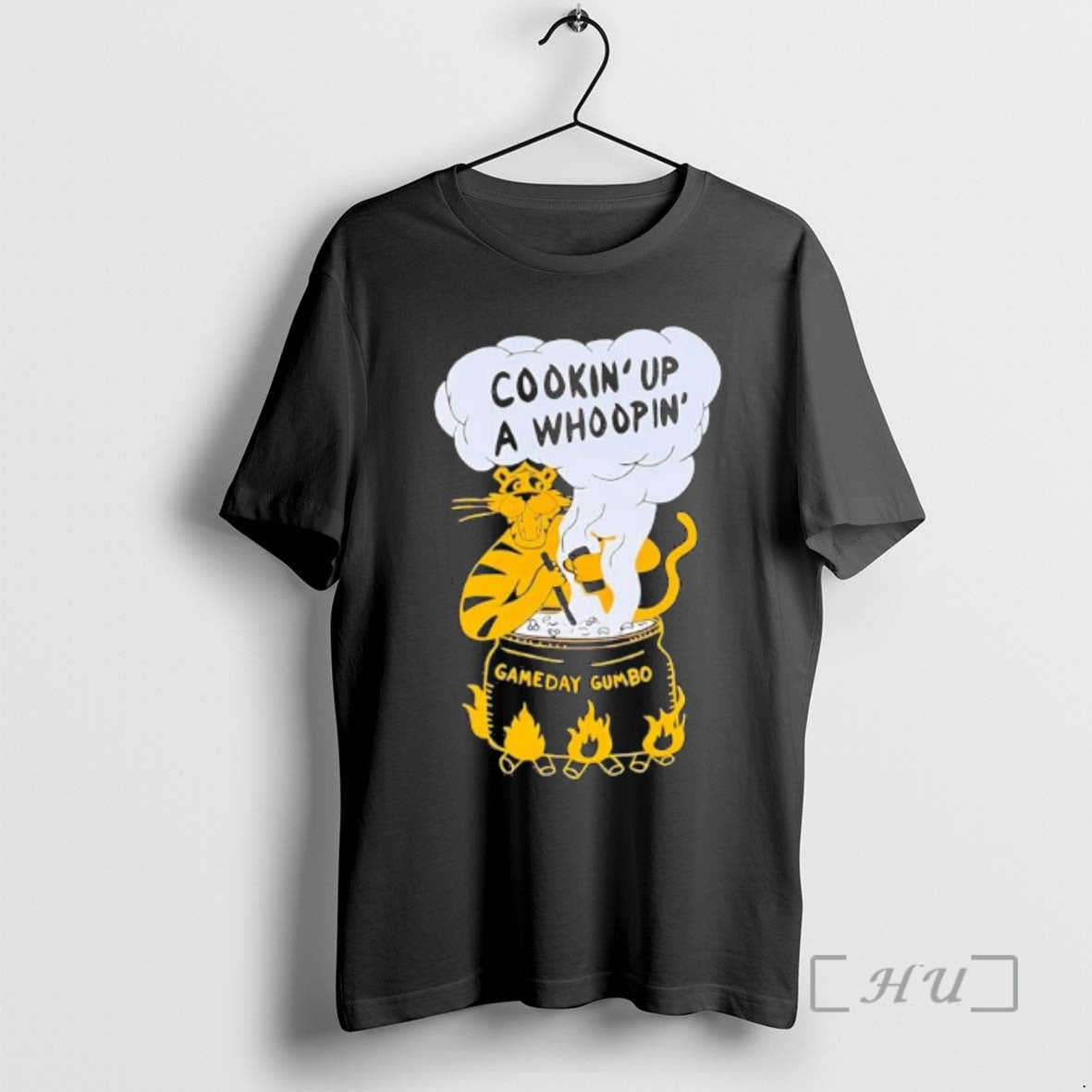 Officials Lsu Tigers Cookin Up Whoopin Gameday Gumbo Sweatshirt Retro