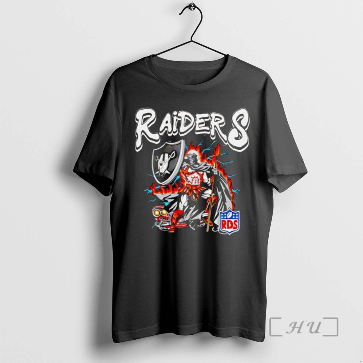 Officials Las Vegas Raiders Football Warrior Tee Authentic Outfit