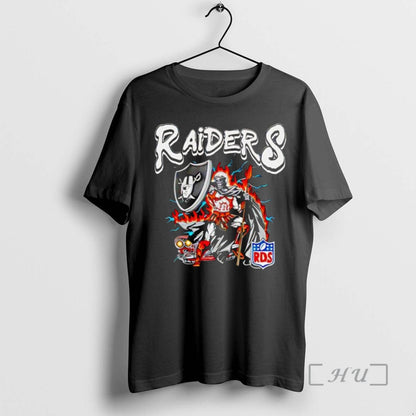 Officials Las Vegas Raiders Football Warrior Tee Authentic Outfit